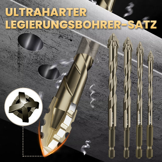 ⚙️🔥High-strength eccentric drill bit set with 4 cutting edges