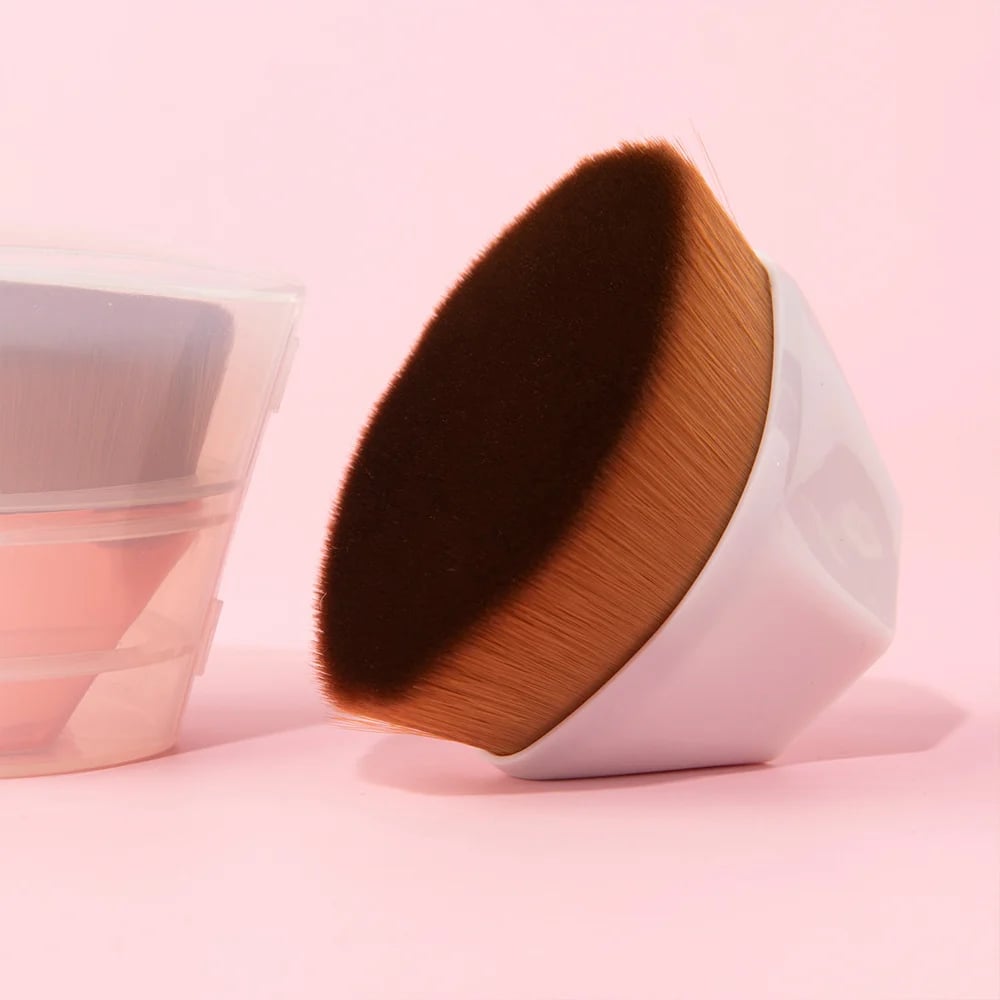 🔥Flacher Top-Make-up-Pinsel mit Bonus-Etui-19