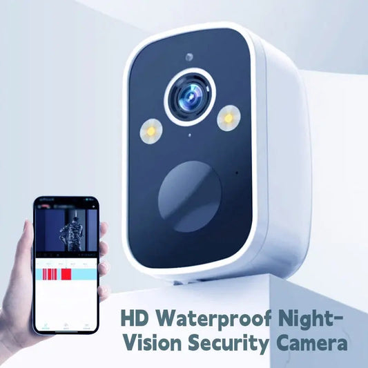 ✨Wireless night vision camera – Intelligent security around the clock!