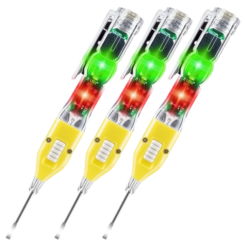 3-in-1 Magnetischer Phasenprüfer-Schraubenzieher mit Taschenlampe-10