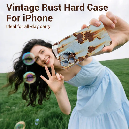 Vintage Rost Hard Case für iPhone