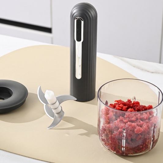Cordless electric meat grinder for home use