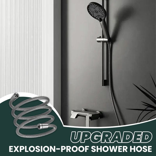 Improved explosion-proof braided shower hose – leak-proof