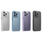 For iPhone Titanium Alloy Double-sided Glass All-inclusive Phone Case