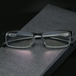 Blue light filter progressive reading glasses for distance and near vision 