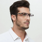 Blue light filter progressive reading glasses for distance and near vision 