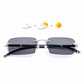 Blue light filter progressive reading glasses for distance and near vision 