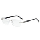 Blue light filter progressive reading glasses for distance and near vision 