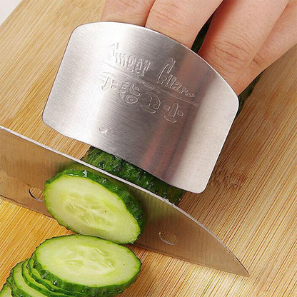 Finger hand protection made of stainless steel