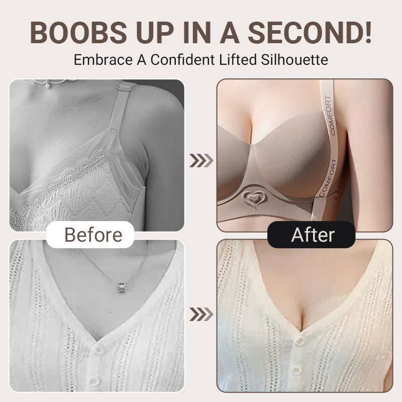 💜Limited Sale 50% OFF💜Women's padded push-up wireless comfort bra