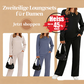 ⏳Limitiertes 50 % Rabatt⏰Loungeset für Damen (Top & Hose)👚👖