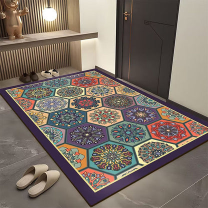 🎁2025 New upgrade💥Bohemian geometric doormat for the entrance area