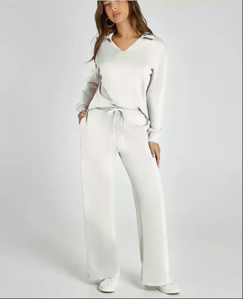 🔥Women's 2 Piece Sets Outfits Casual Long Sleeve Sweatsuits Sets