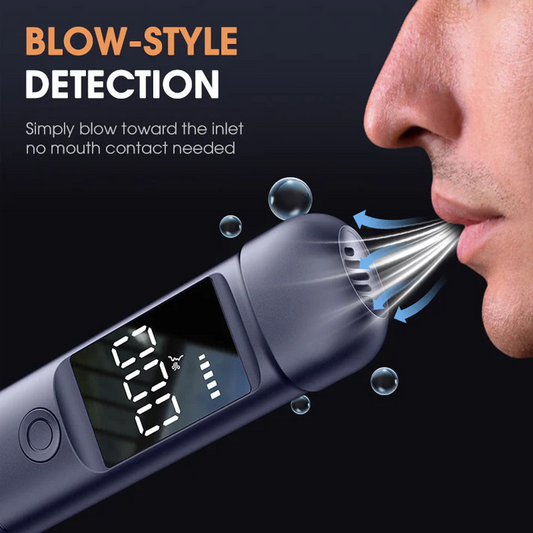Portable breathalyzer