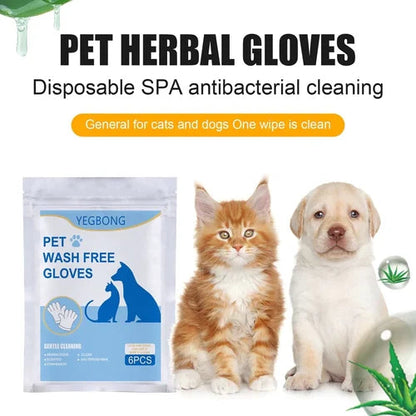 HOT SALE🔥 Pet Clean Wash Free Gloves