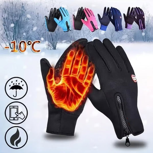 ⏳Begrenzte Zeit 50% Rabatt💥Warme wasserdichte Touchscreen-Handschuhe mit Futter