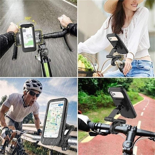 🔥Zeitlich begrenzter Sonderverkauf 49 % RABATT💧Wasserdichte Fahrrad- und Motorrad-Telefonhalterung