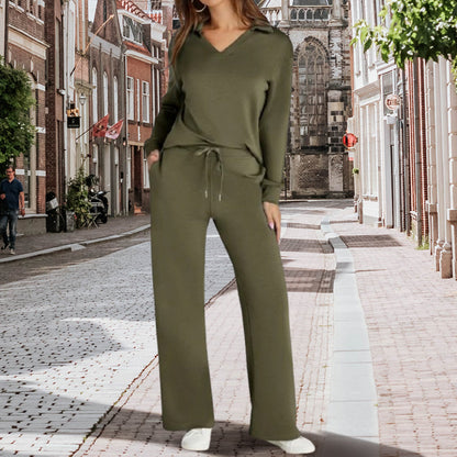 🔥Women's 2 Piece Sets Outfits Casual Long Sleeve Sweatsuits Sets