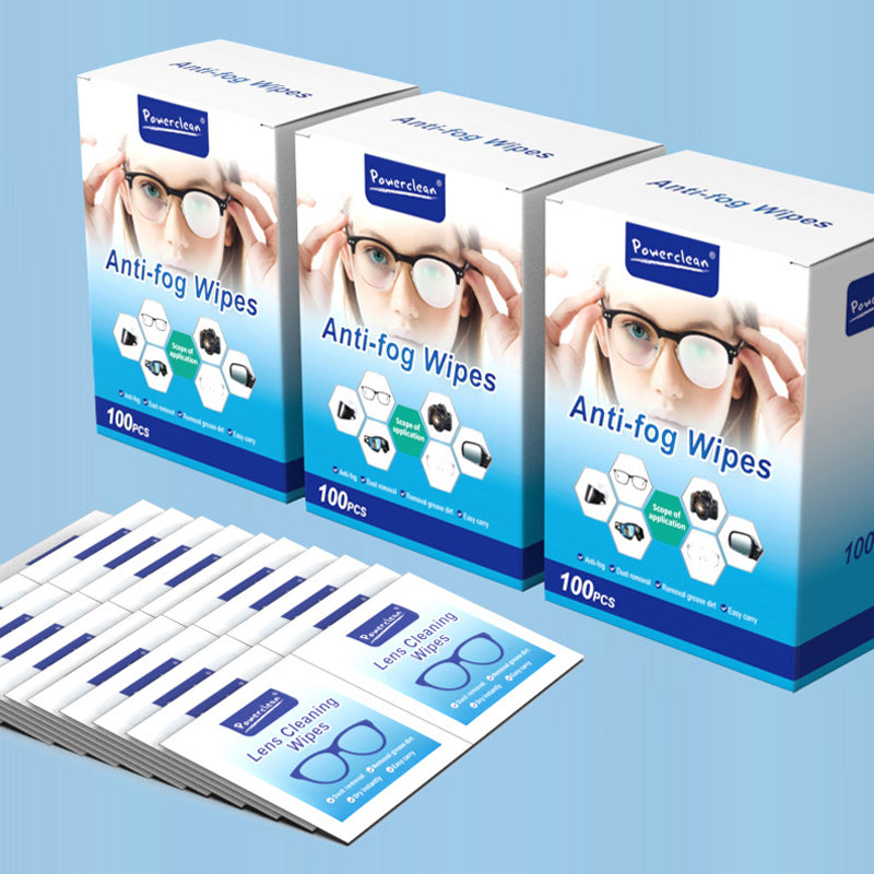 Anti-Fog Lens Wipes(100 Pcs)