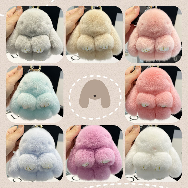 🎁Easter Best Gift 55% OFF🐰Handmade Soft Bunny Pom Pom Charms