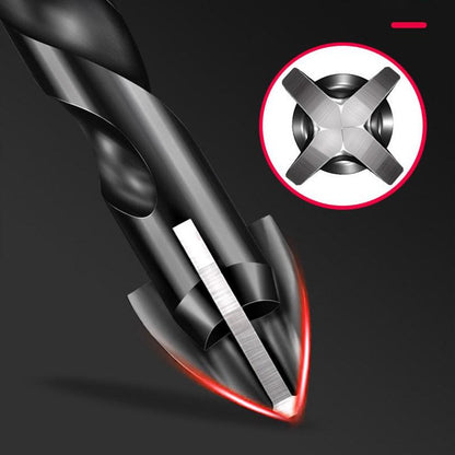 High-strength Four-edge Cross Drill Bit Set