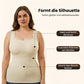 🎁Weihnachtsverkauf 50 % Rabatt Damen Thermo-Tanktop mit U-Ausschnitt und integriertem BH