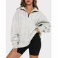 💥Women's Half Zip Pullover Long Sleeve Sweatshirts