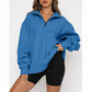 💥Women's Half Zip Pullover Long Sleeve Sweatshirts