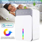 Ntelligent Entfeuchter - 220V mit Mehrfarbigen LED-Lichtern & Auto-Timer - Niedrige Energie & leiser Betrieb - Ideal für Schlafzimmer und Keller