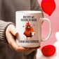🏆Heißer Verkauf⚡Lustige Tasse – Und hier gehen wir verdammt nochmal wieder los … ich meine, guten Morgen, Kaffeetasse
