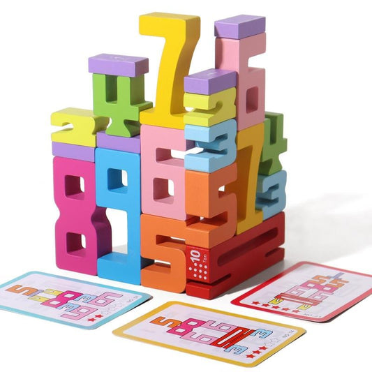 🔥Montessori-Inspired Wooden Number Blocks – Unlock Your Child’s Potential!