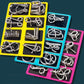 🧠Metall Puzzle Ring achtteilig blaue Version Denksportaufgaben🔗
