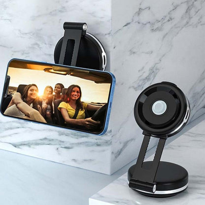 Double Suction Cup Wireless Charging Phone Holder