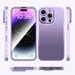 For iPhone Titanium Alloy Double-sided Glass All-inclusive Phone Case