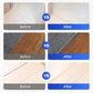 Edge strip adhesive to prevent peeling