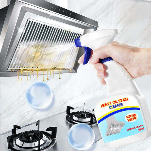 Powerful cleaner for heavy oil stains 