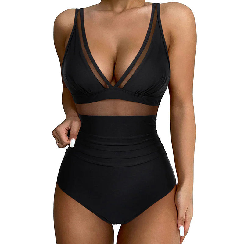 💃Vacation Sale 49% OFF💃Mesh Tummy Control Swimsuit