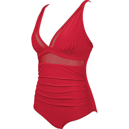 💃Vacation Sale 49% OFF💃Mesh Tummy Control Swimsuit