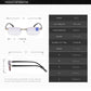 Blue light filter progressive reading glasses for distance and near vision 