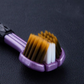 Multi-angle cleaning toothbrush with three heads