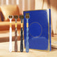 Multi-angle cleaning toothbrush with three heads