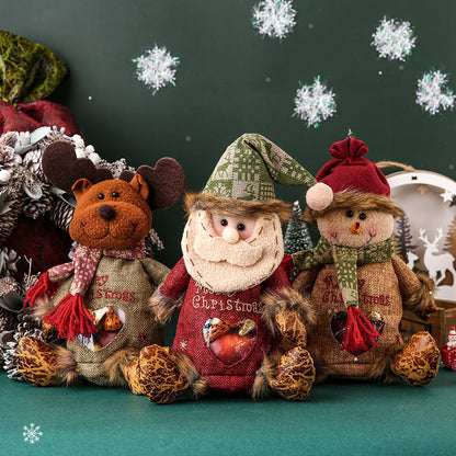 🎄🎅Ideales Geschenk🔥Weihnachtspuppen-Taschen