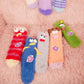 🎄Weihnachtsgeschenk🎁Grappy Cartoon schrullig Plüsch warme Socken