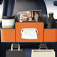 Car multifunctional storage compartment for the backrest