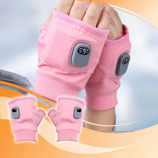 Smart Thermostatic Heated Fingerless Gloves