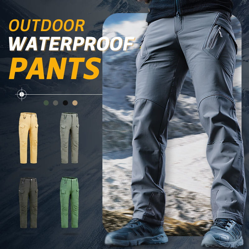 🔥Hot sale 50% OFF🔥Men's Outdoor Hiking Waterproof Warm Pants