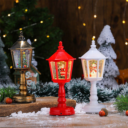 🎄Christmas Luminous Snow Night Light with Music