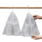 Reusable shoe storage bags with drawstring