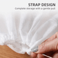 Reusable shoe storage bags with drawstring