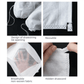 Reusable shoe storage bags with drawstring